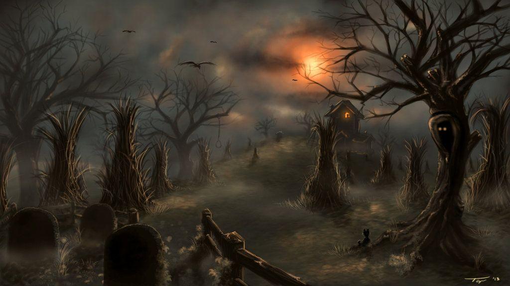 Halloween Background 21 HD Desktop Wallpaper Background