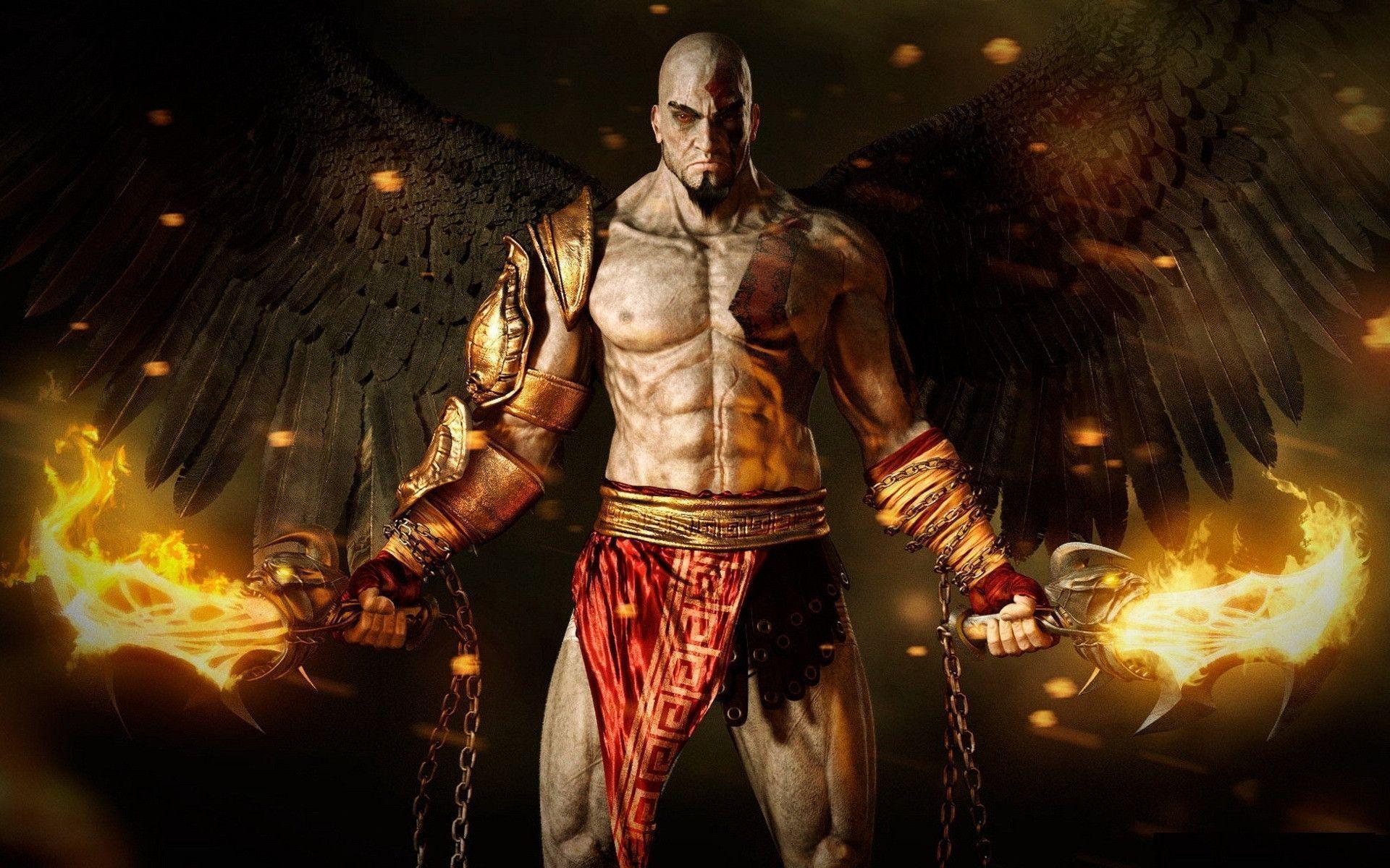 Wallpaper For > God Of War 3 Kratos Wallpaper