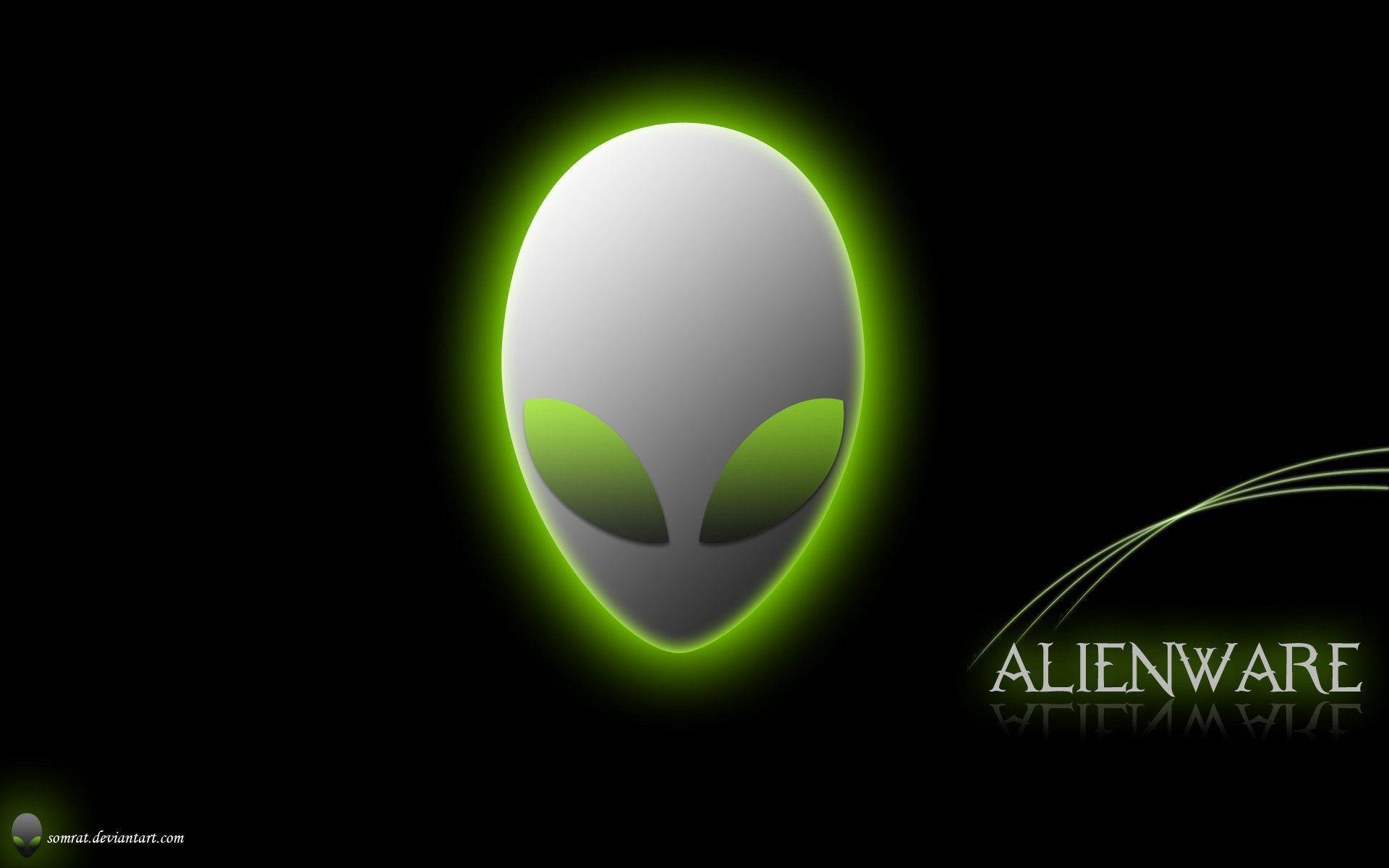 Green Alienware High Resolution Wallpaper HD