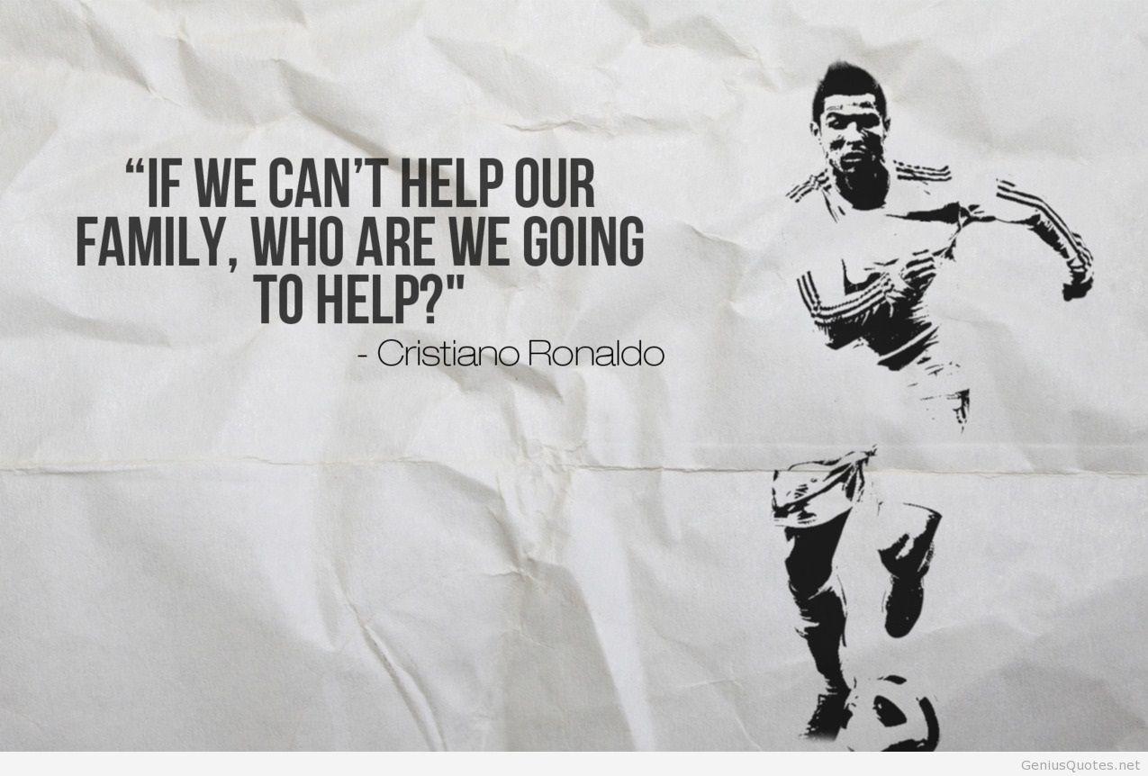 Cristiano Ronaldo HD wallpaper quote for 2014 world cup