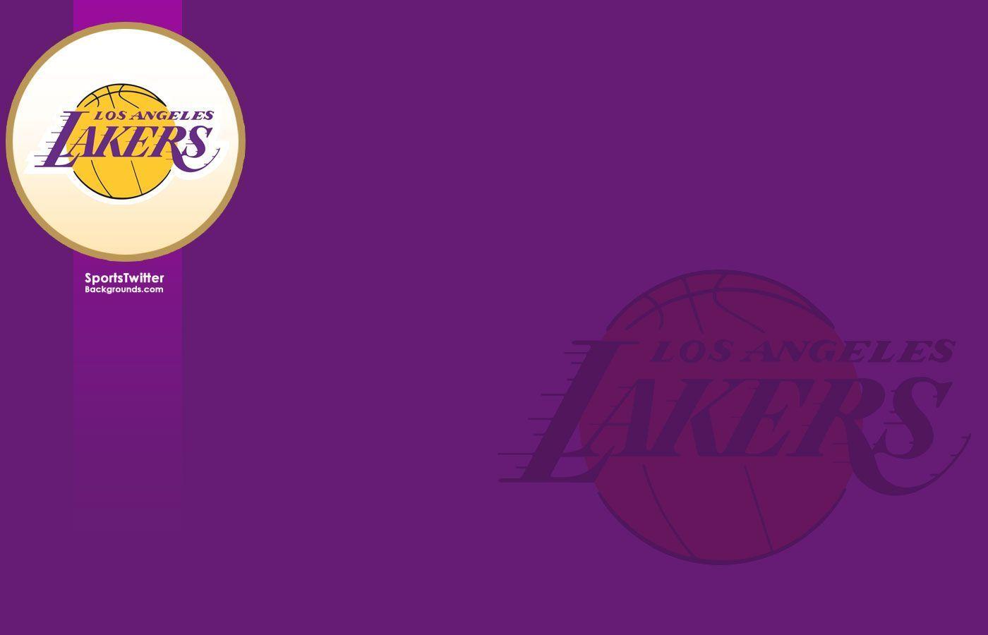 Los Angeles Lakers Simple HD Wallpaper