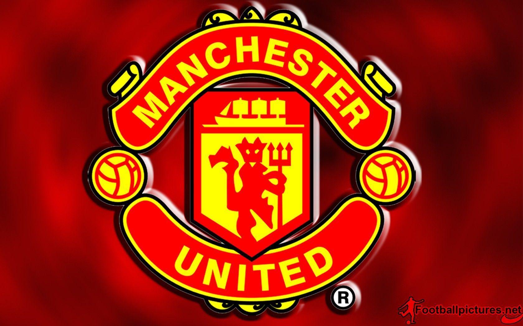 Man Utd Football Club Logo Wide Screen And 1680×1050