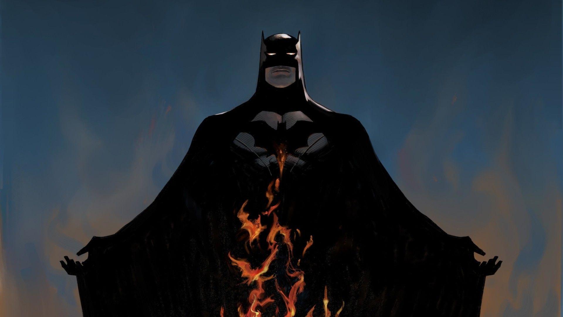 Wallpaper of Batman or Dark Knight a DC comic figur in HD