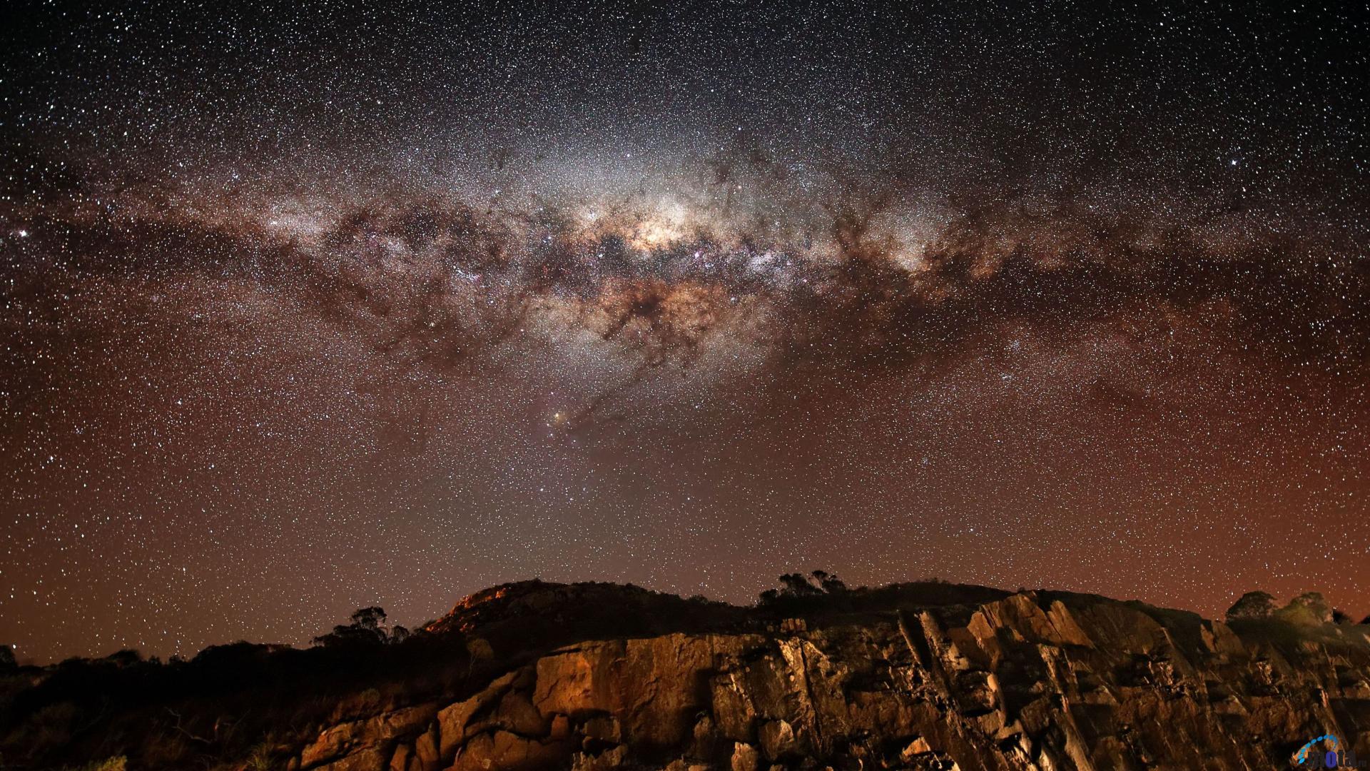 image For > Milky Way Galaxy HD Wallpaper
