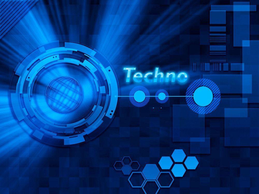 Techno Wallpaper Blue, wallpaper, Techno Wallpaper Blue HD