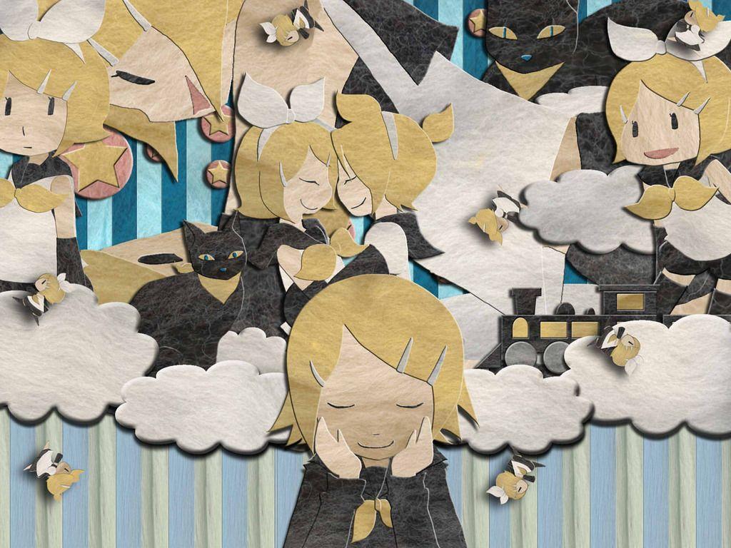Rin & Len Kagamine Vocaloid Wallpaper Wallpaper