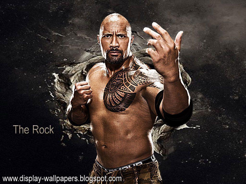 WWE The Rock Wallpaper. Free Download Wallpaper Desktop Background