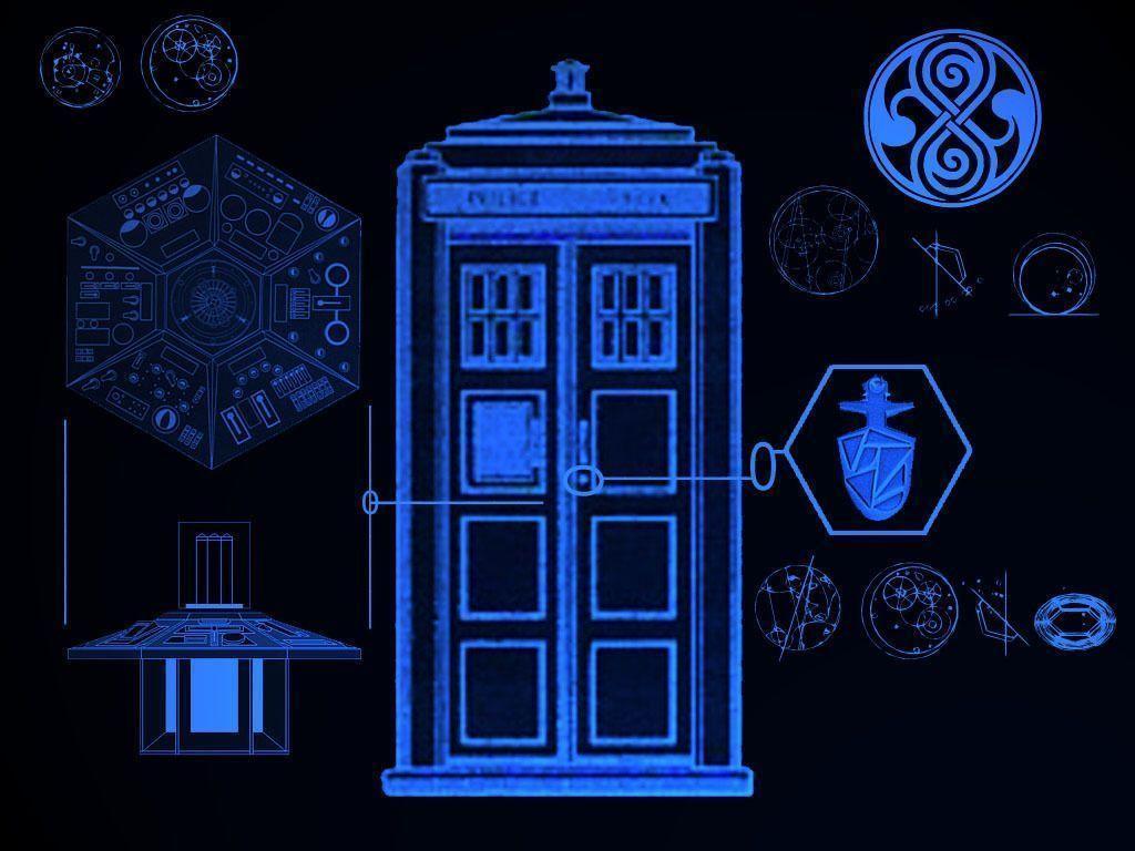 Wallpaper For > Doctor Who Inside The Tardis Wallpaper