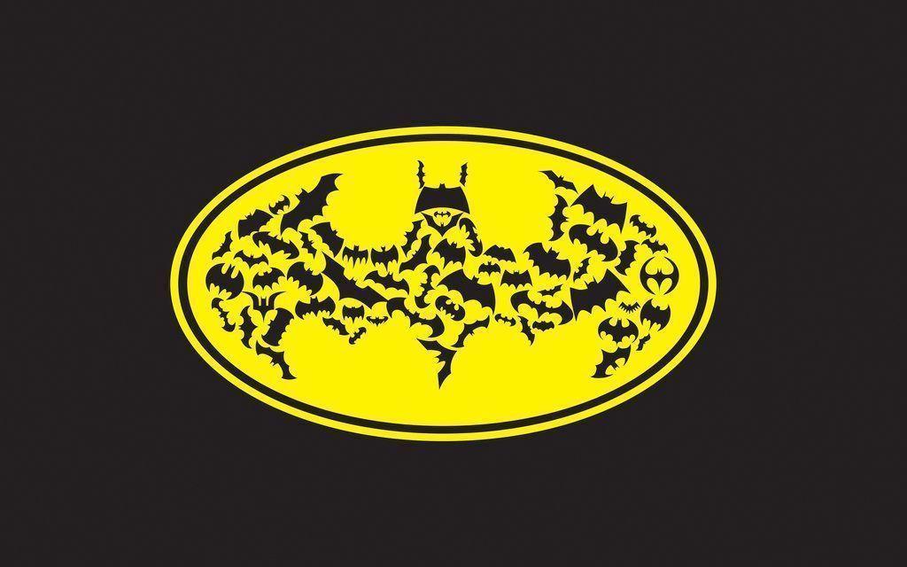 Batman Logo Wallpaper (black)