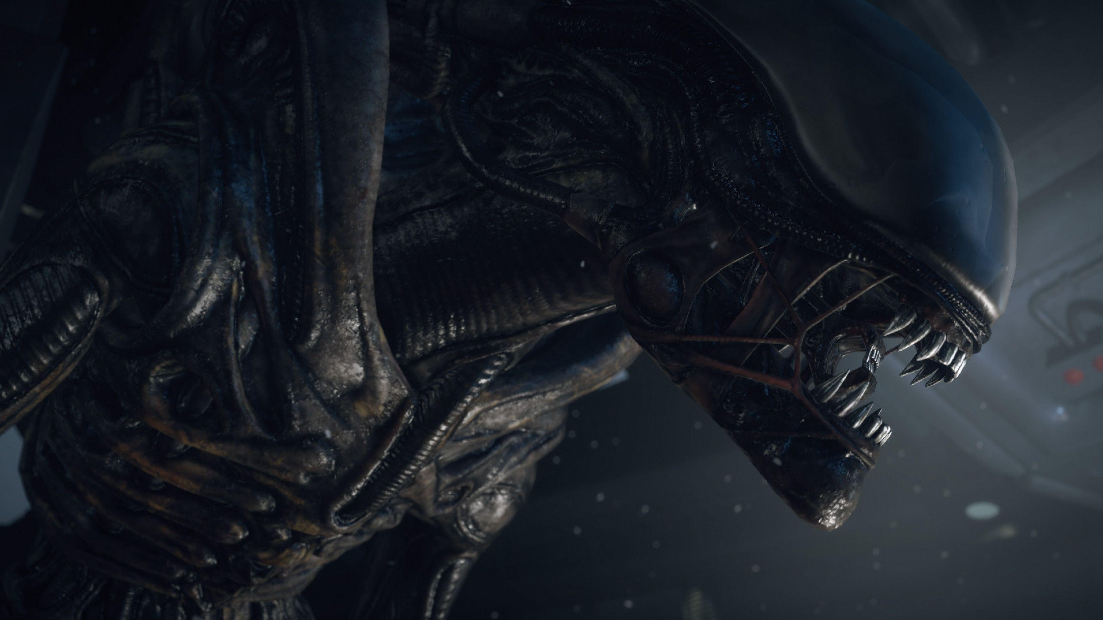 Download Wallpaper 3840x2160 alien isolation, pc, playstation 3