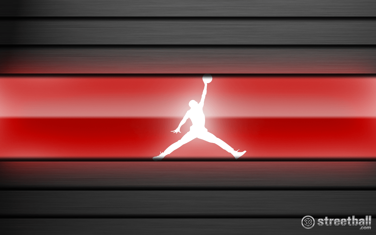 Jumpman Red Basketball Wallpaper