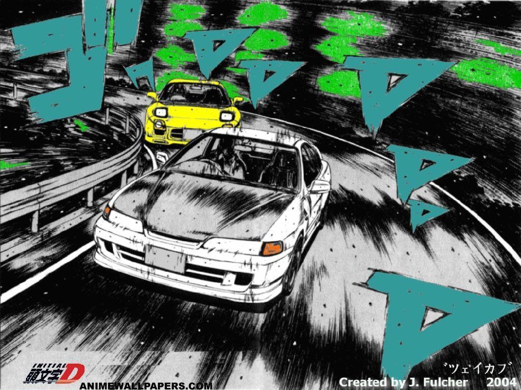 Initial D, Wallpaper Anime Image Board