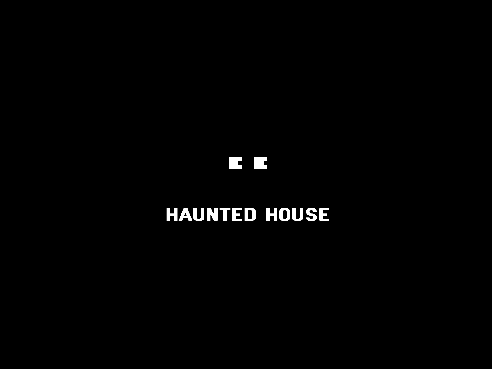 Atari Haunted House Wallpaper