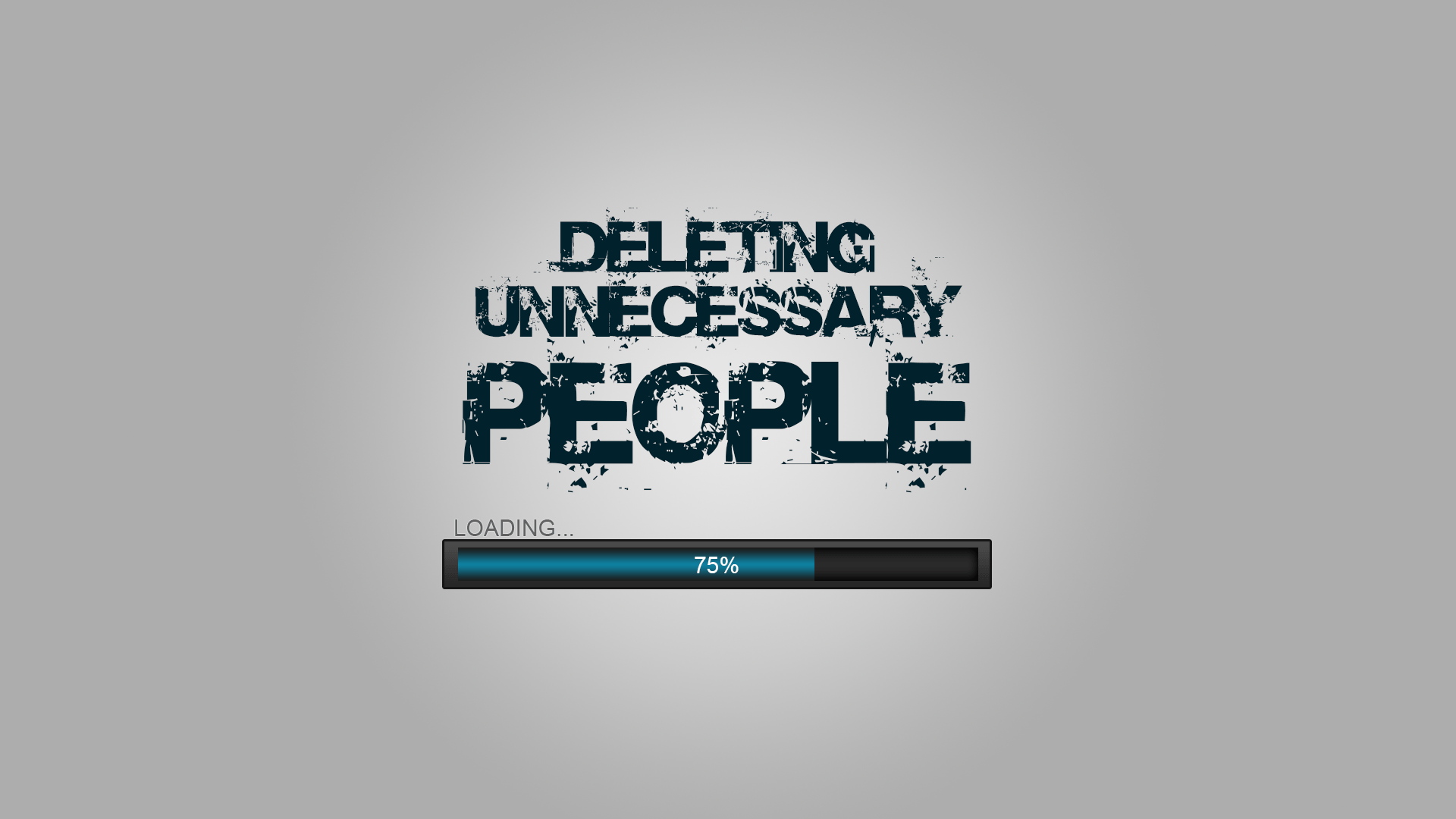 Deleting unnecessary people Wallpaper #