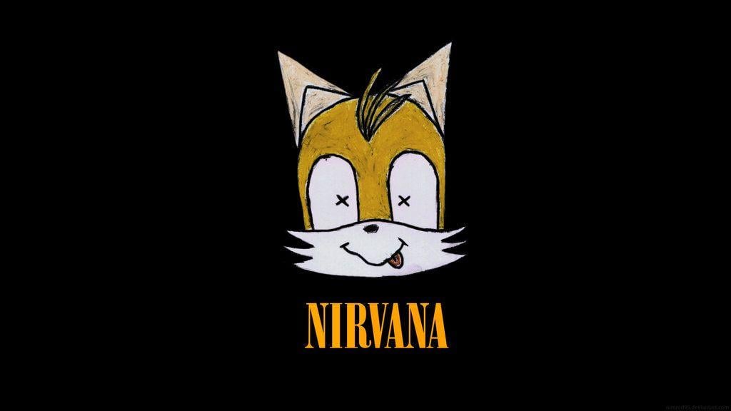 More Like Tails as Nirvana Logo