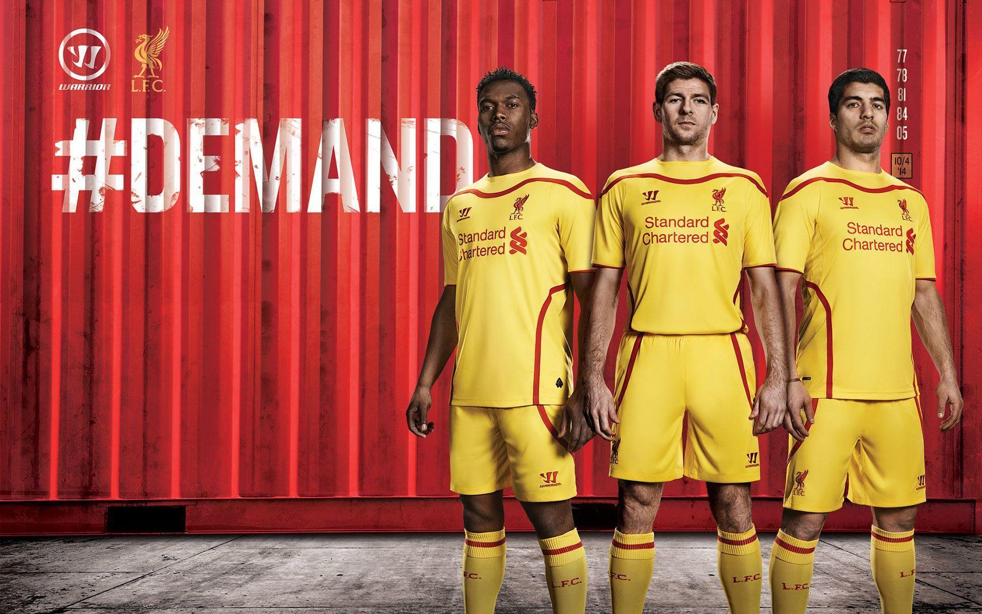 Liverpool Jersey 2014 2015 Warrior Away Kit Wallpaper Wide Or HD