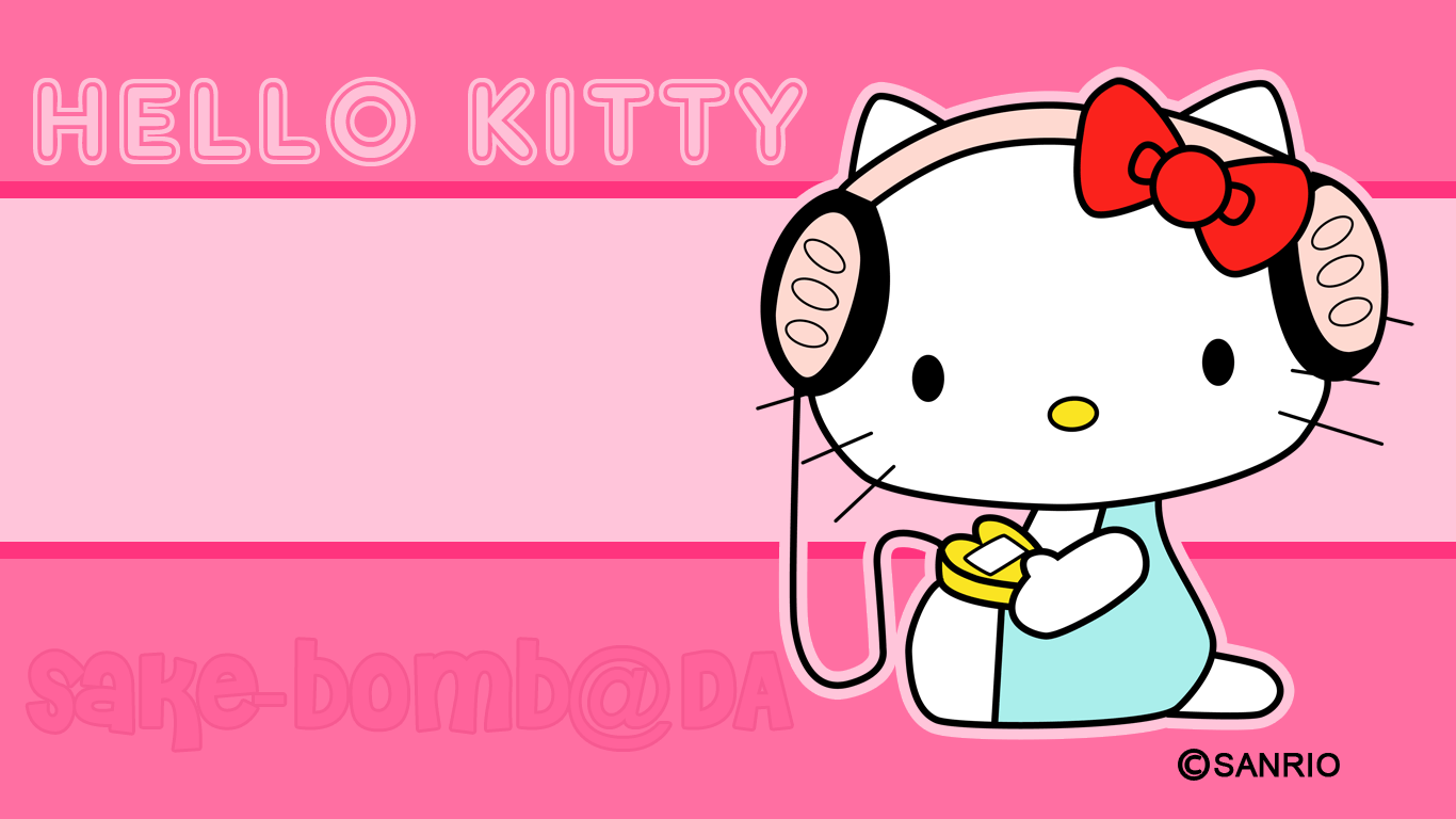 Wallpaper For > Hello Kitty Background For Facebook