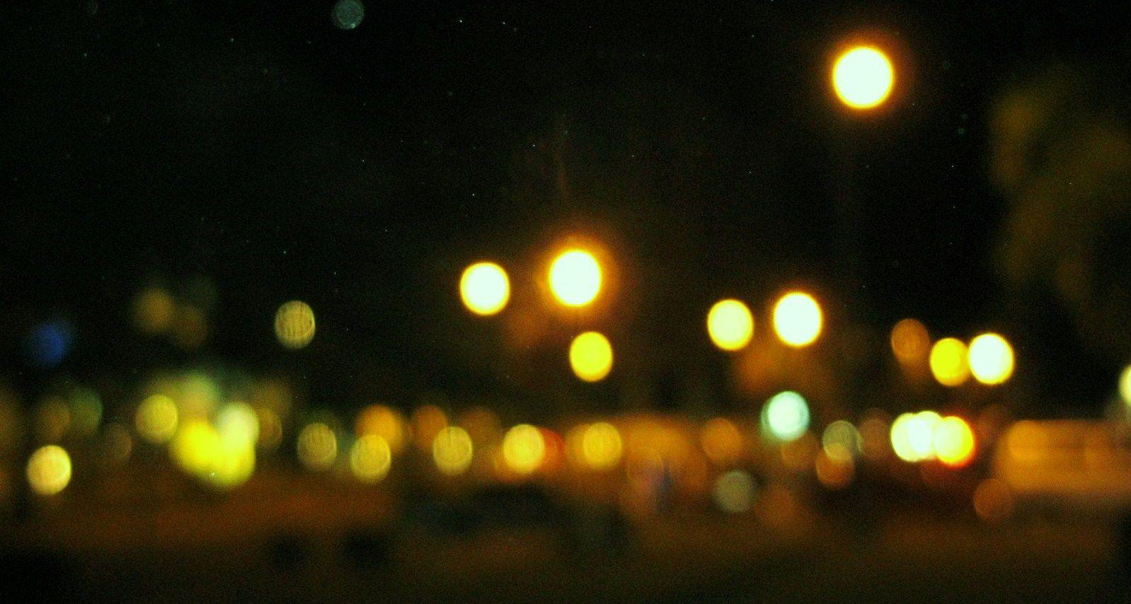 Wallpaper For > Blurred City Lights Background Tumblr