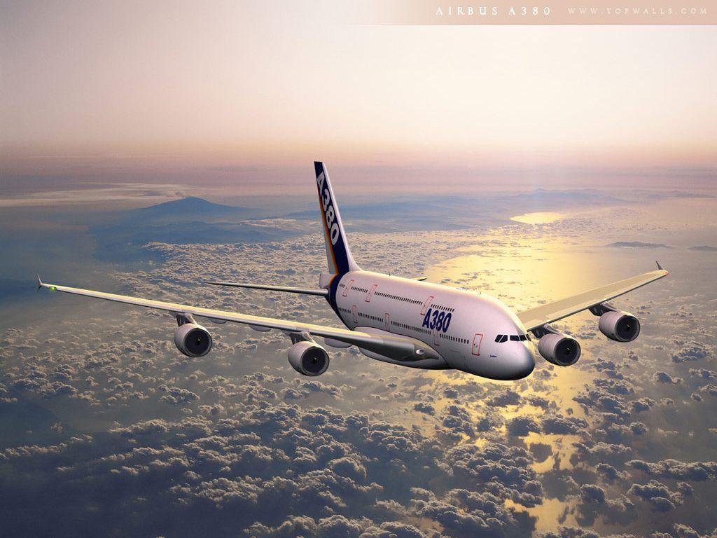 Wallpaper For > Airplane A380 Wallpaper HD