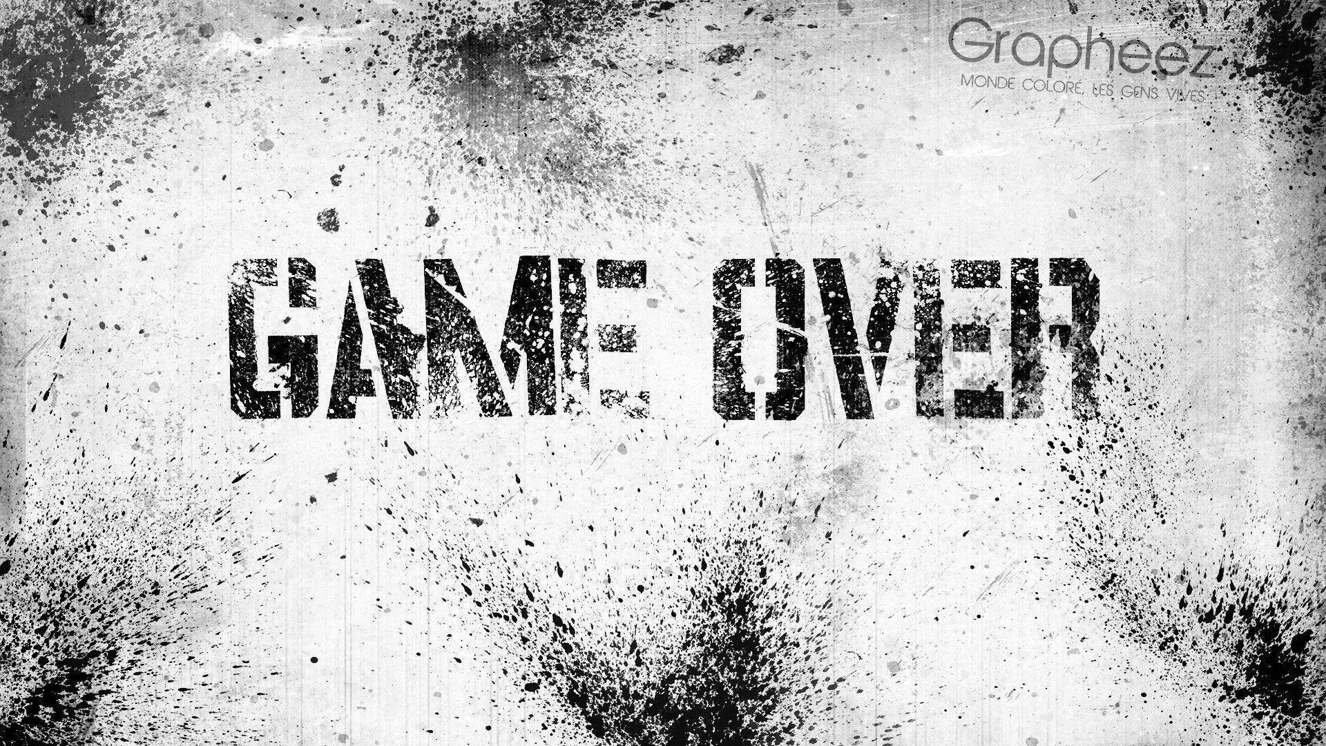 Game Over Wallpapers  Wallpaper Cave
