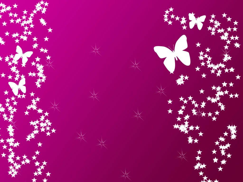 Pink and Purple Butterfly Background Free and Wallpaper