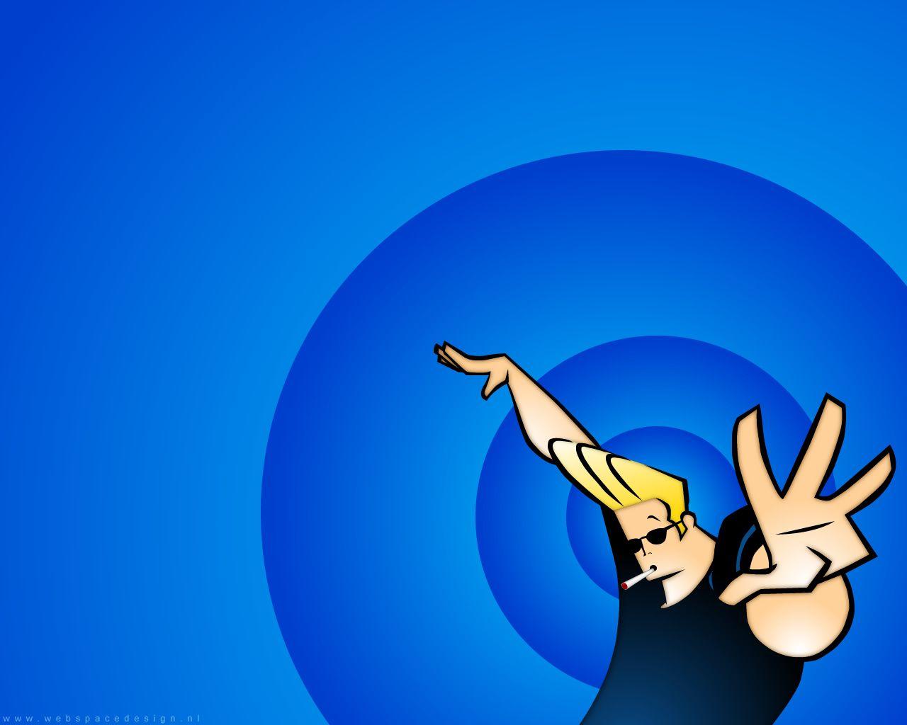 image For > Johnny Bravo iPhone Wallpaper