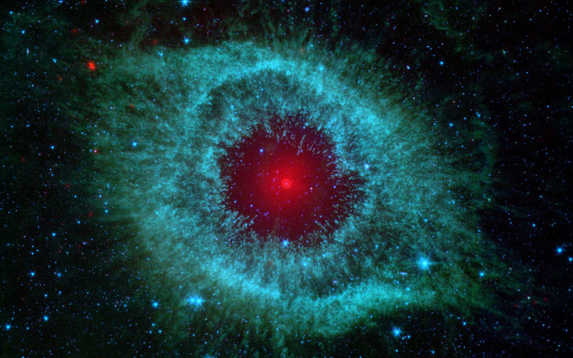 Helix nebula space free desktop background wallpaper image