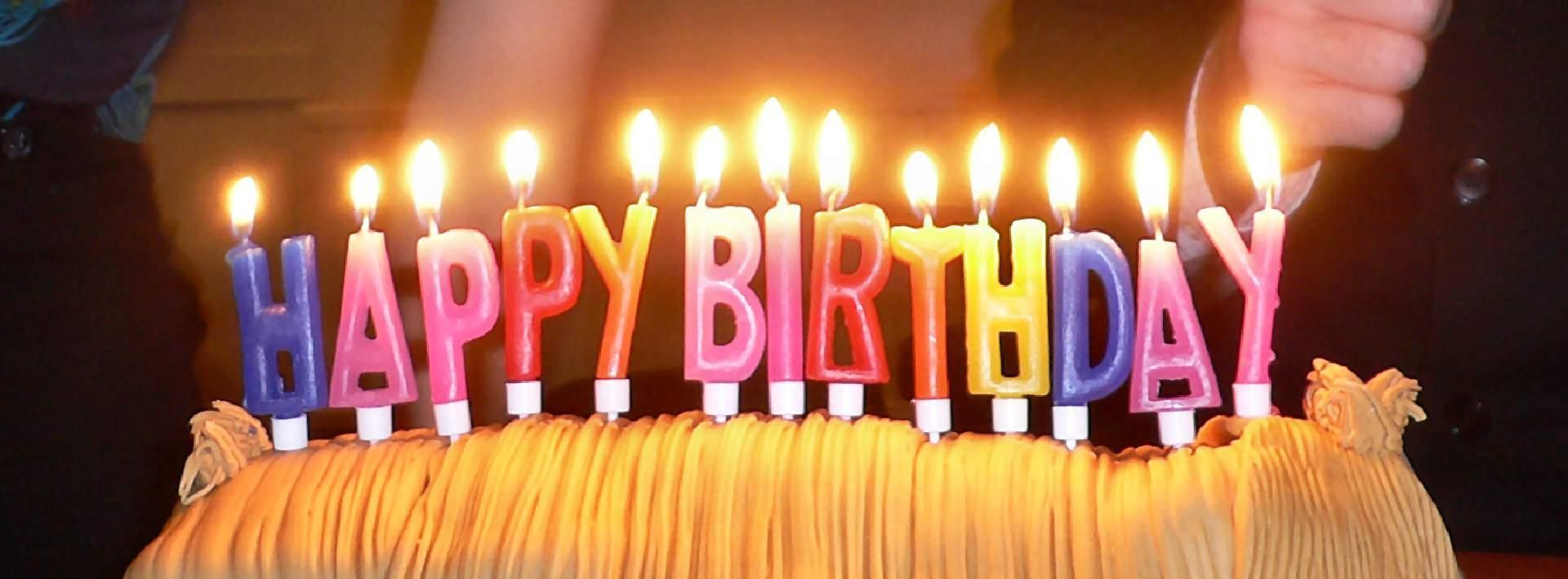 Birthday wishes greeting card free desktop background