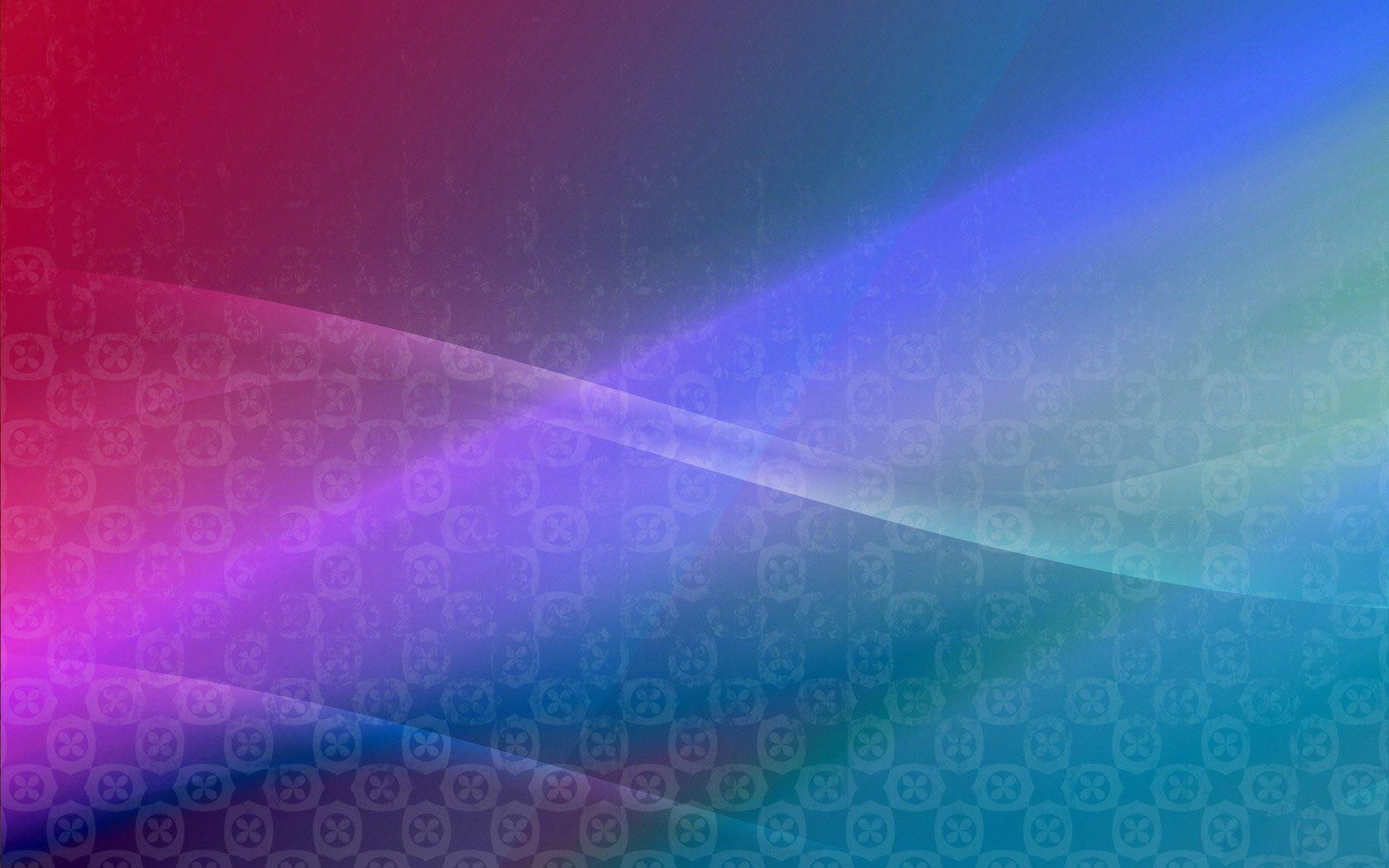 Desktop background // Computers // Windows XP // Rainbow waves