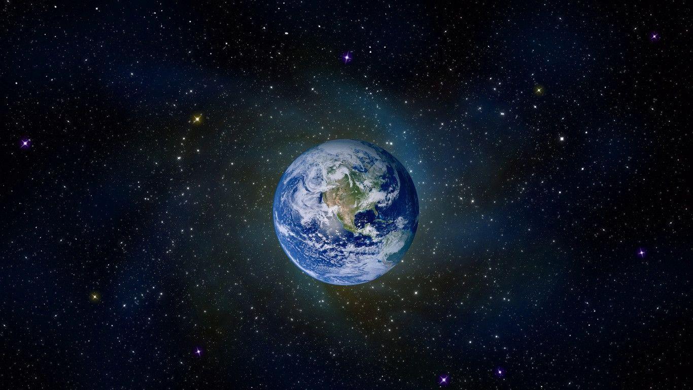 Earth from Space Wallpaper