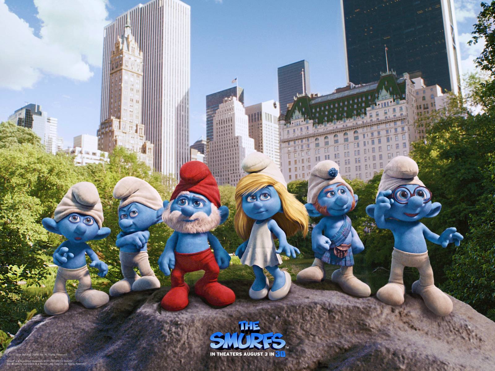 Pix For > Smurfs Wallpaper For Android