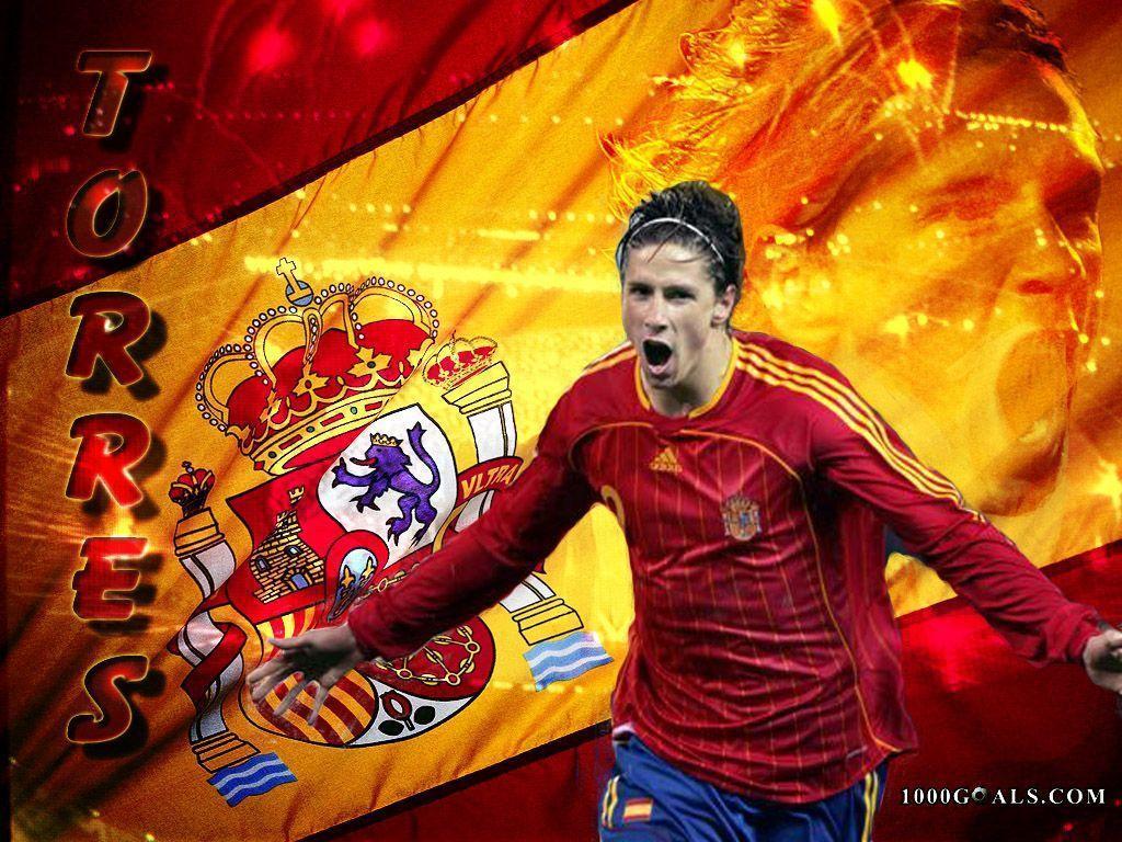 Download Beautiful Awesome Fernando Torres Euro Final Wallpaper