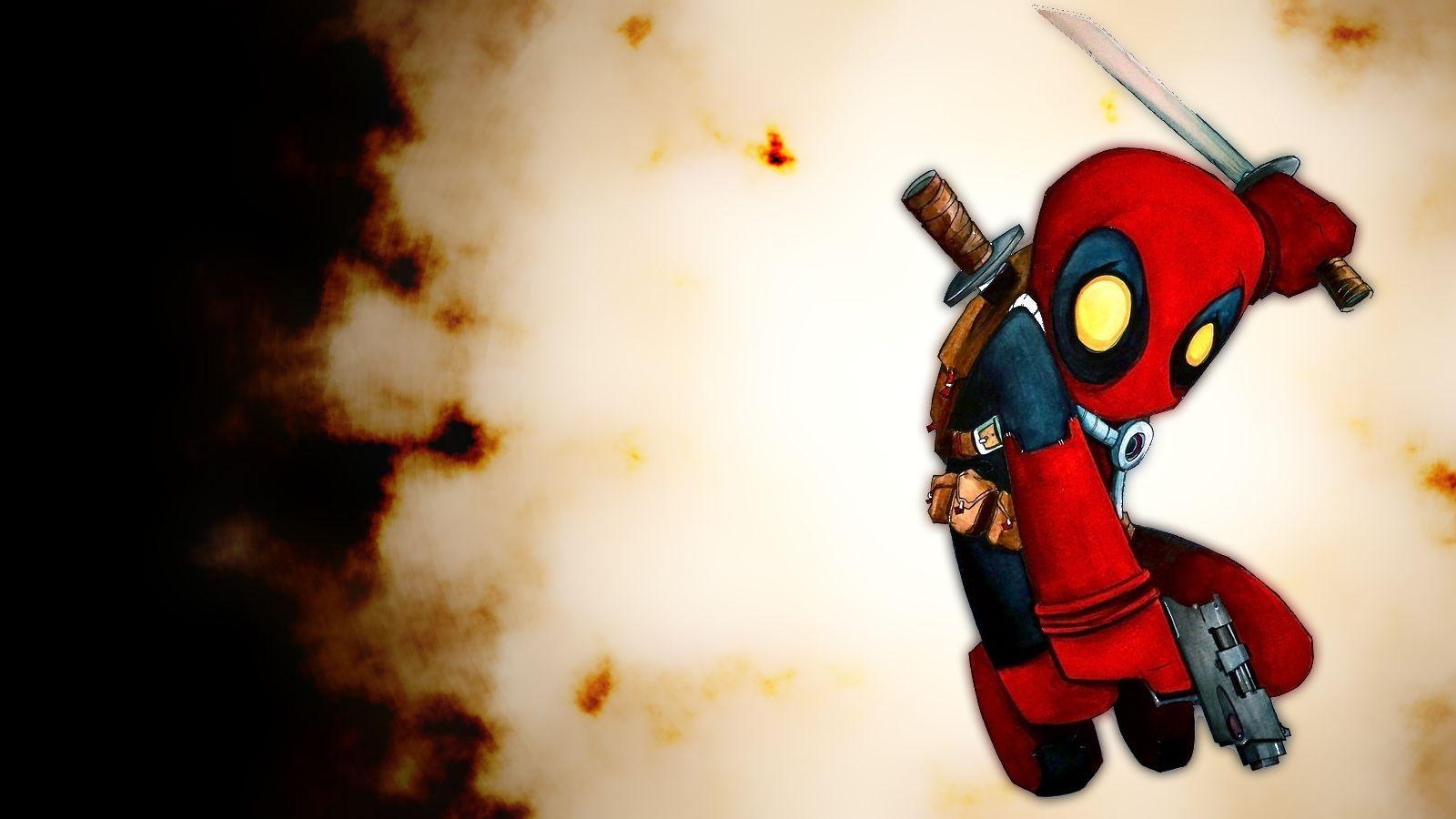 Deadpool Background Wallpaper