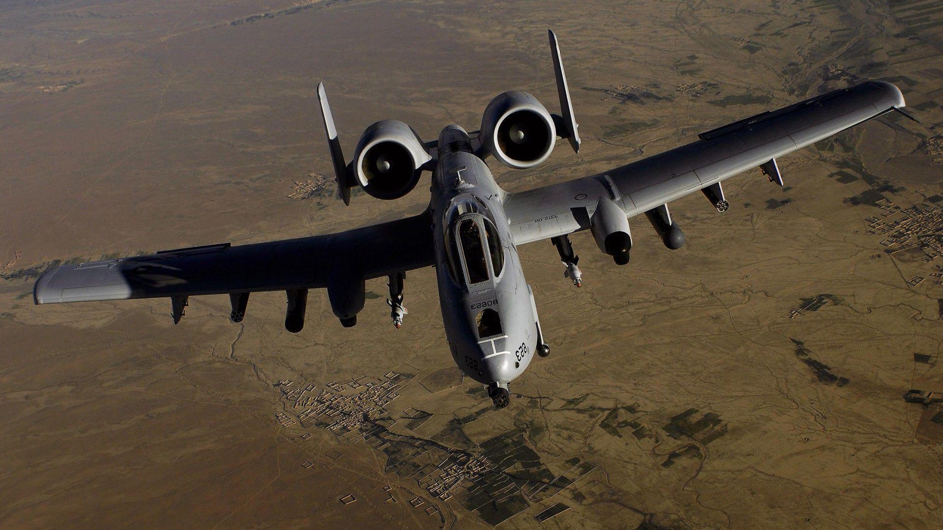 Wallpaper A 10 Thunderbolt Ii Ground Attack Aircraft