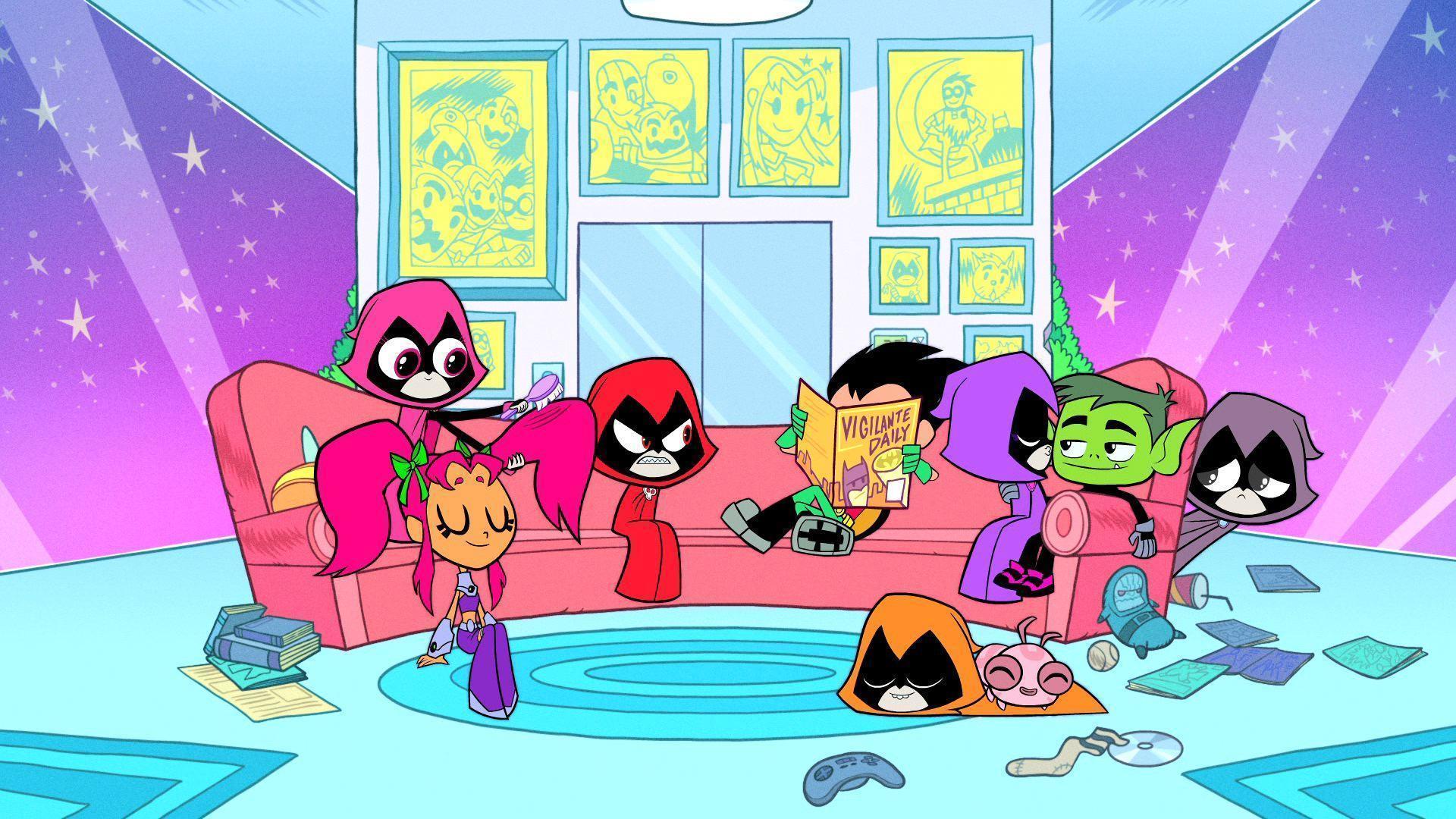 Teen Titans Go! - &;Colors of Raven&; Clip and Image Titans