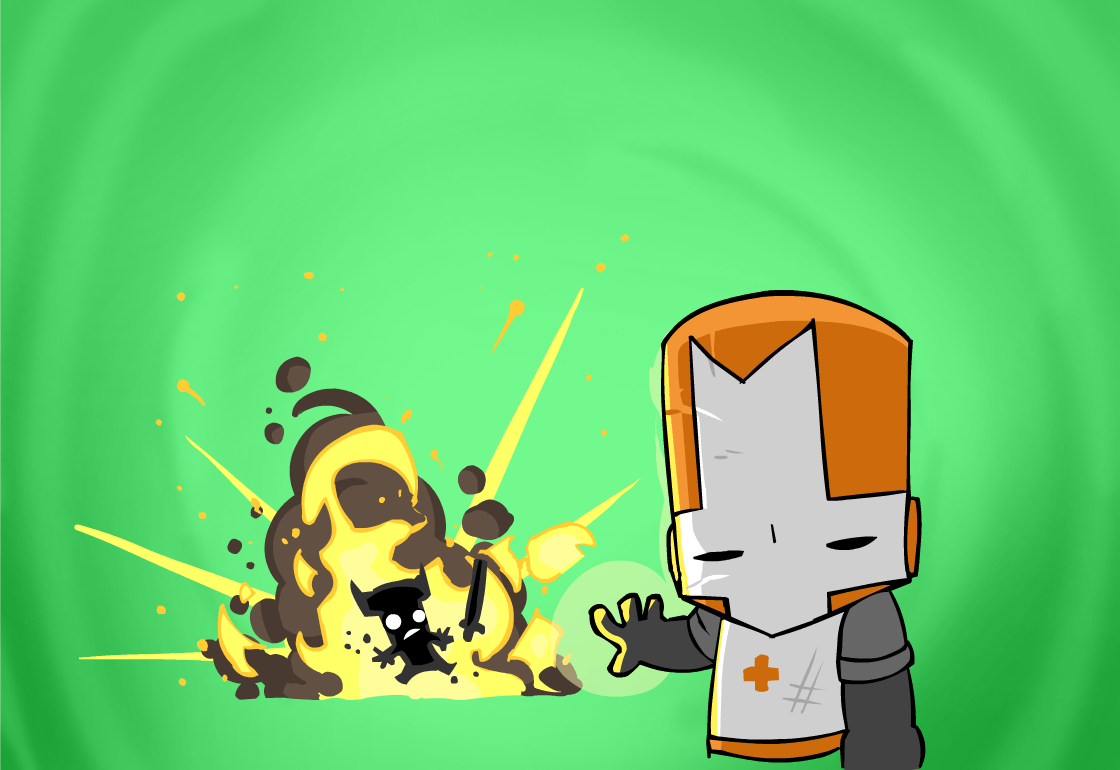 Green Knight Castle Crashers Wallpaper - Castle Crashers Wallpapers (82