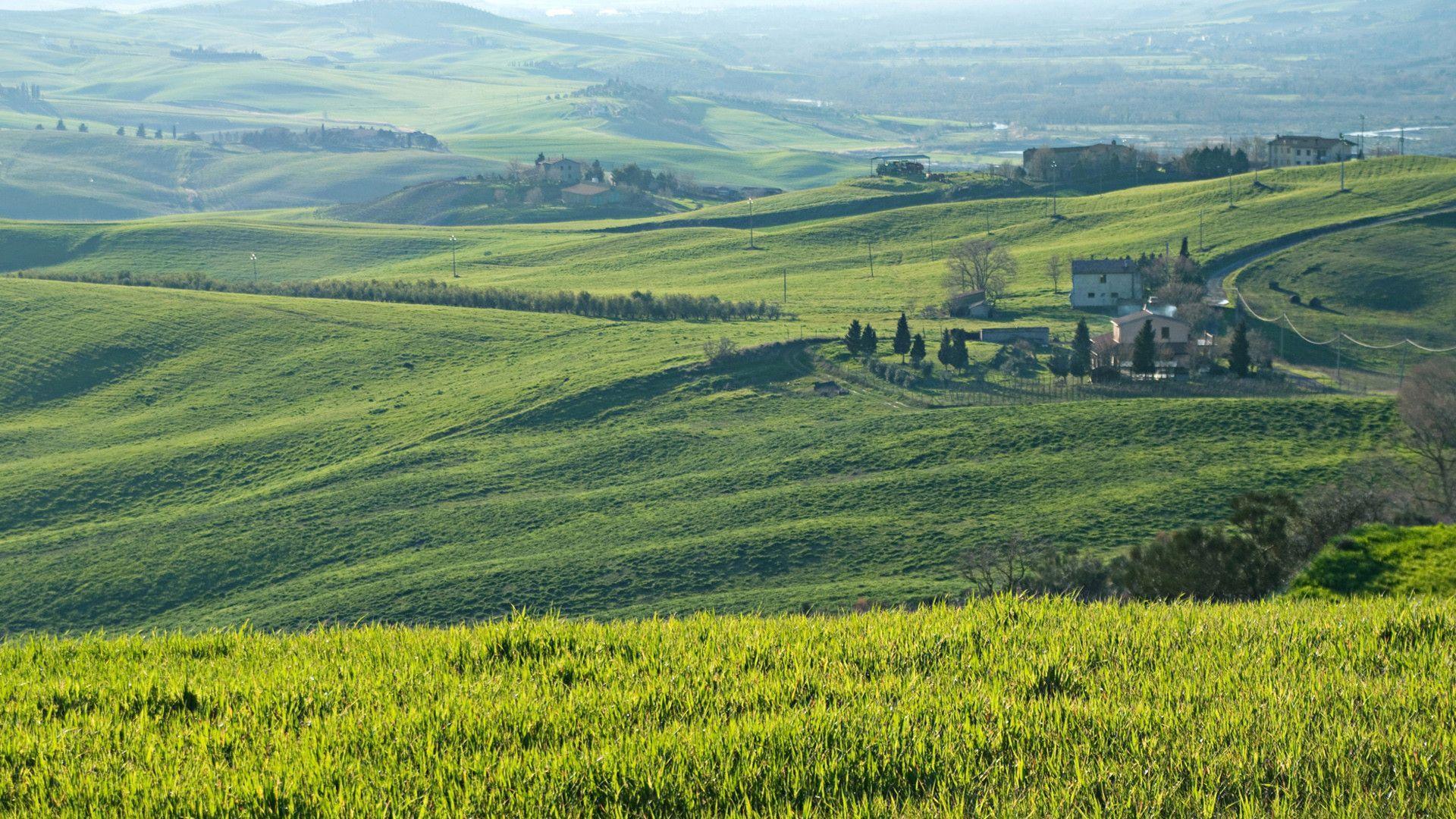 Tuscany Italy widescreen wallpaper. Wide