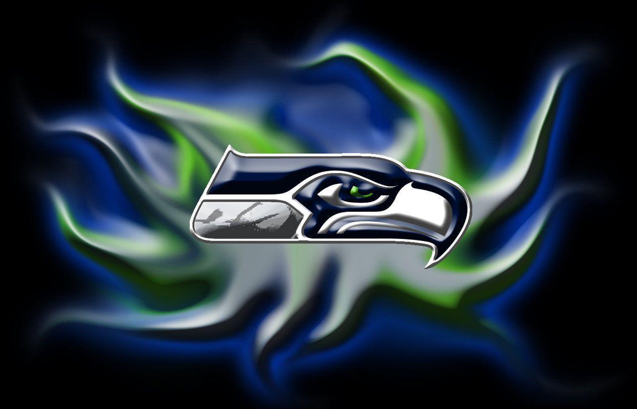 Seattle Seahawks Wallpaper Logo Collection Wallpaper