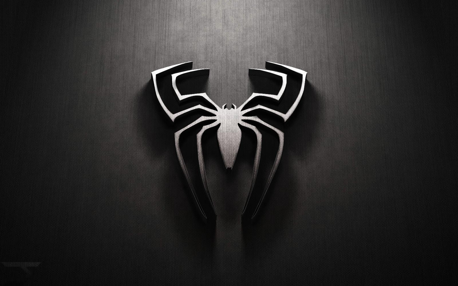 logo 3D spiderman desktop