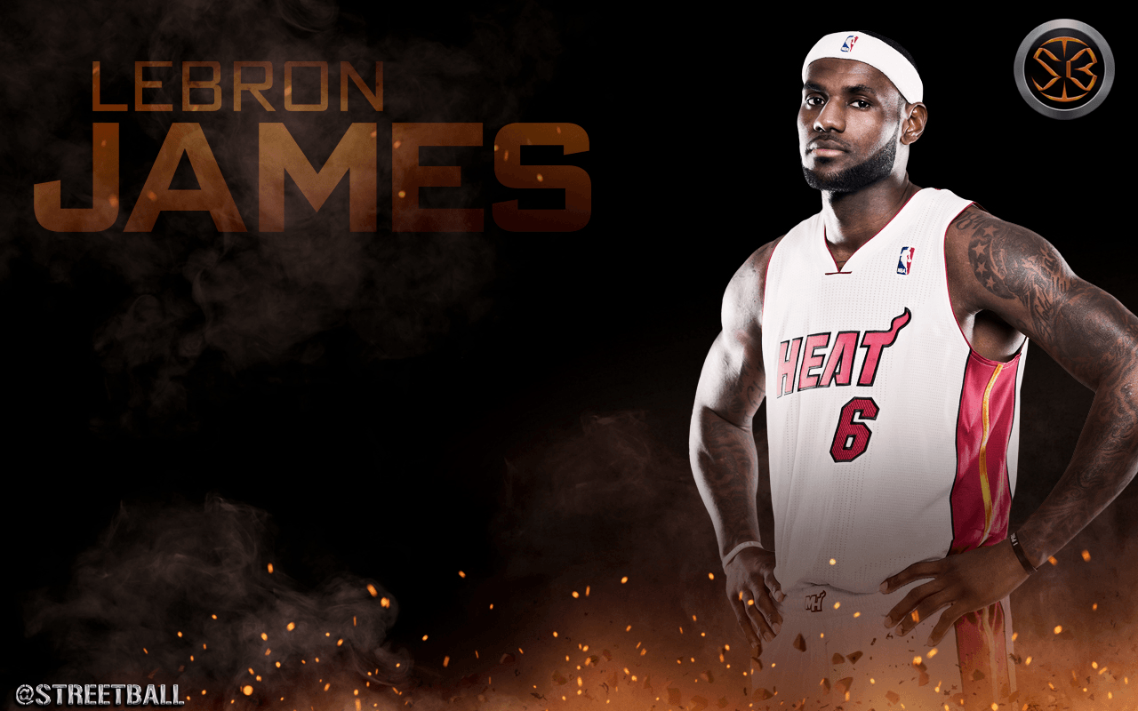 LeBron James Miami Heat NBA Wallpaper 2014