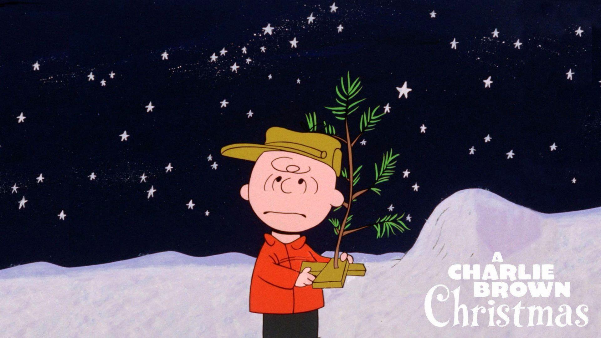 Wallpaper For > Charlie Brown Snoopy Christmas Wallpaper