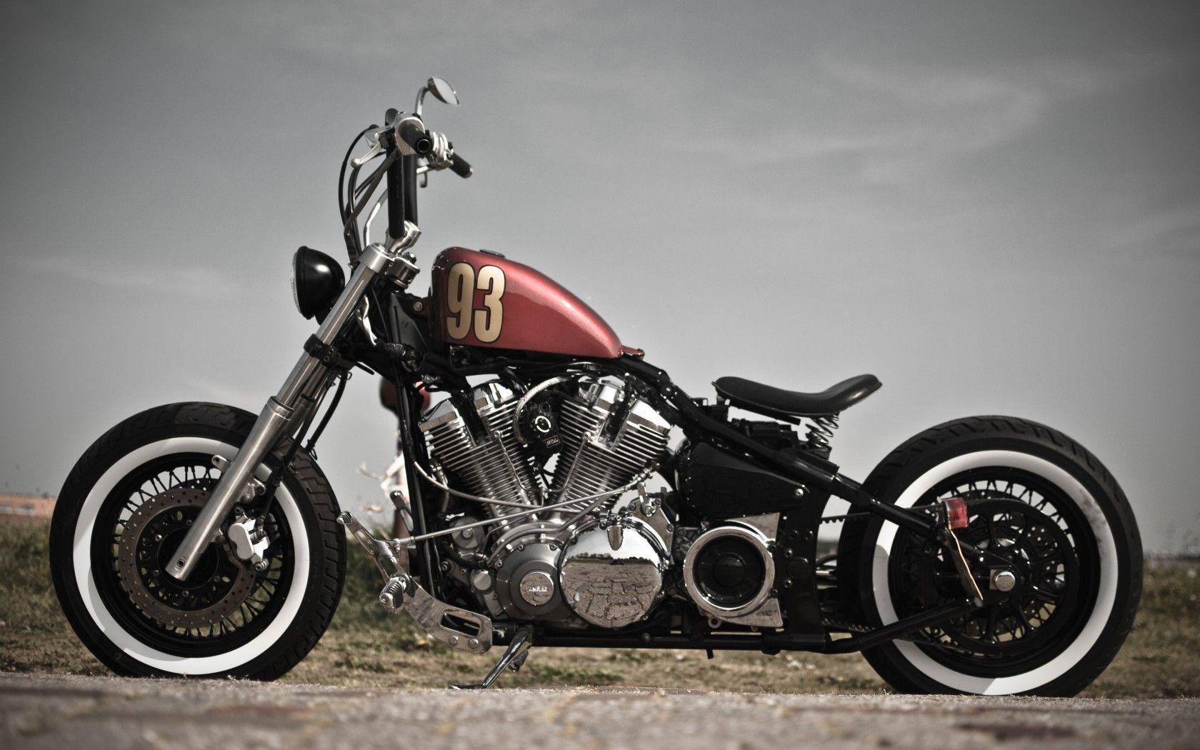 Wallpaper xj bobber, motorcycle, bike, design picture