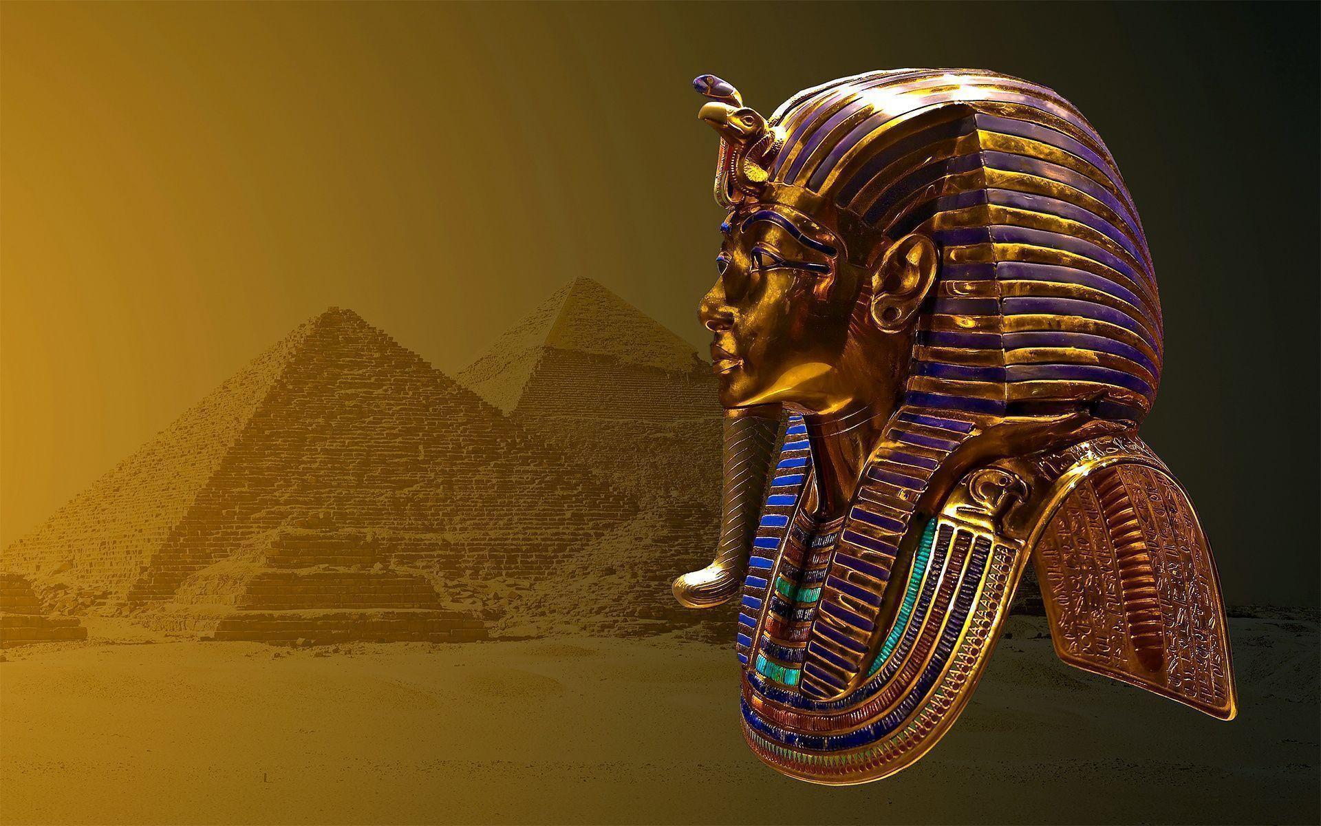 pharaoh mask HD wallpaper