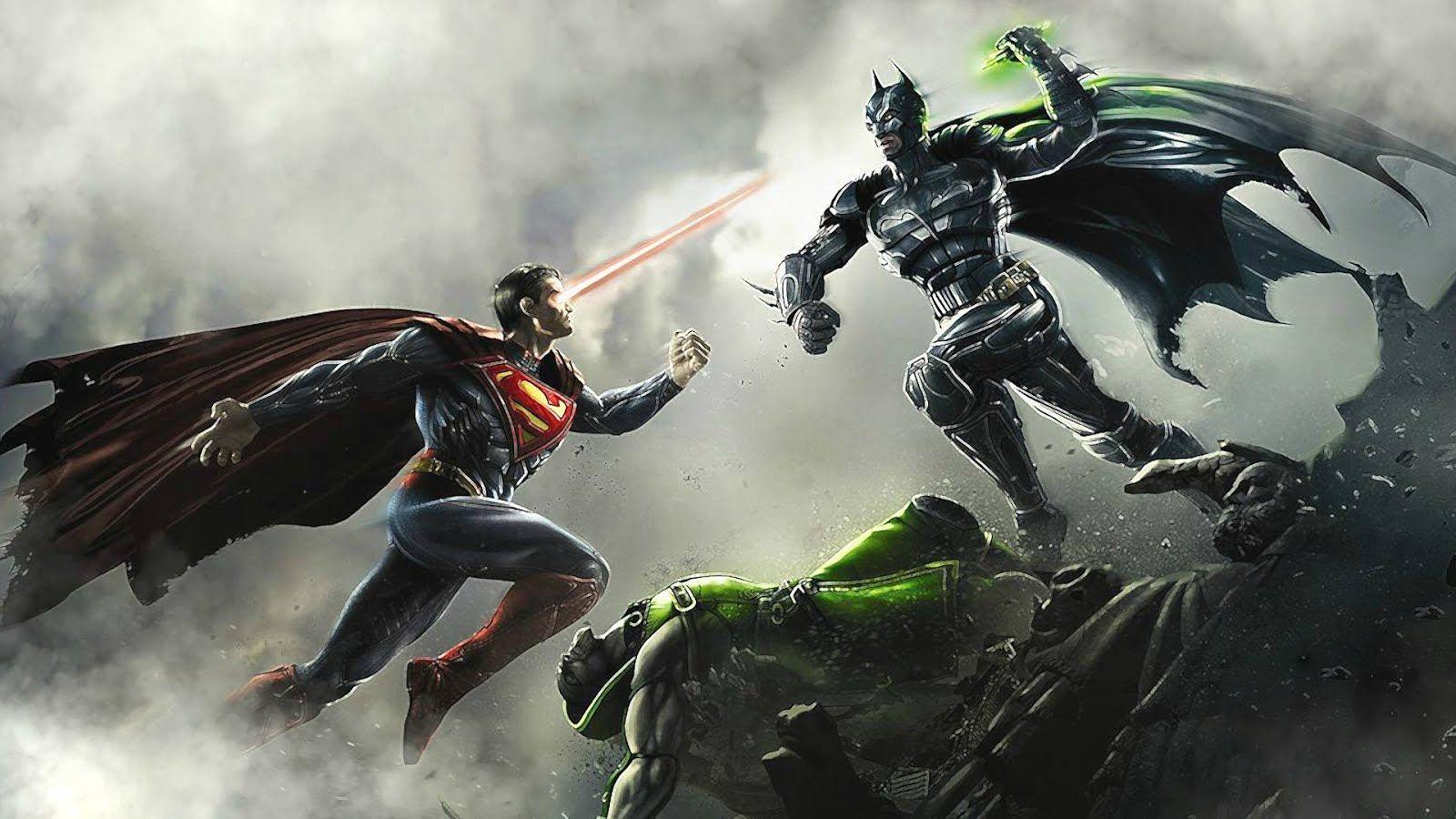 Comic Wallpaper: Superman & Batman