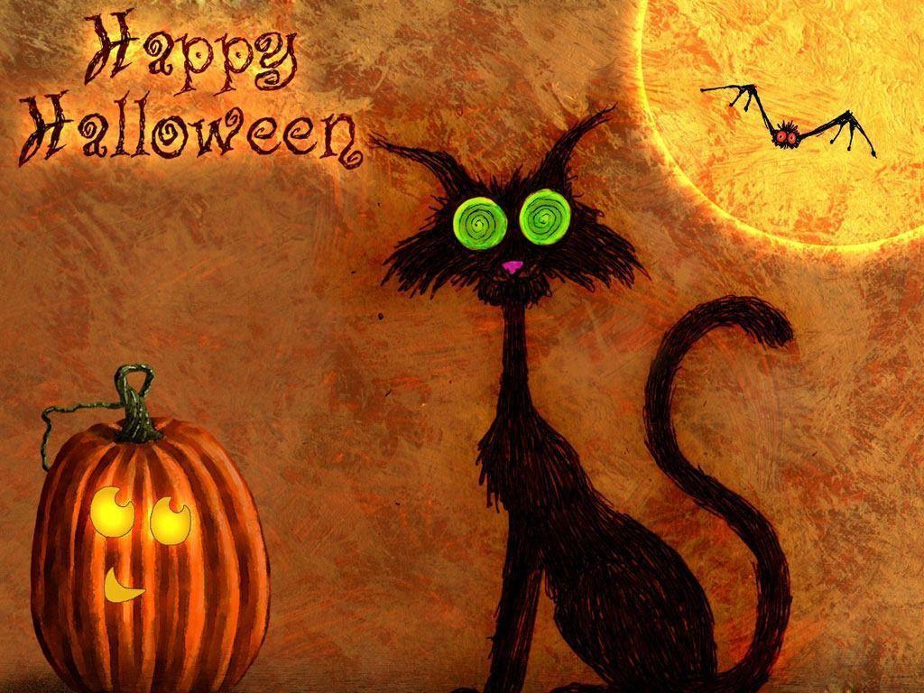 Wallpaper For > Cute Halloween Desktop Background