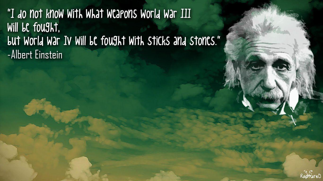 Albert Einstein Quotes HD Wallpaper