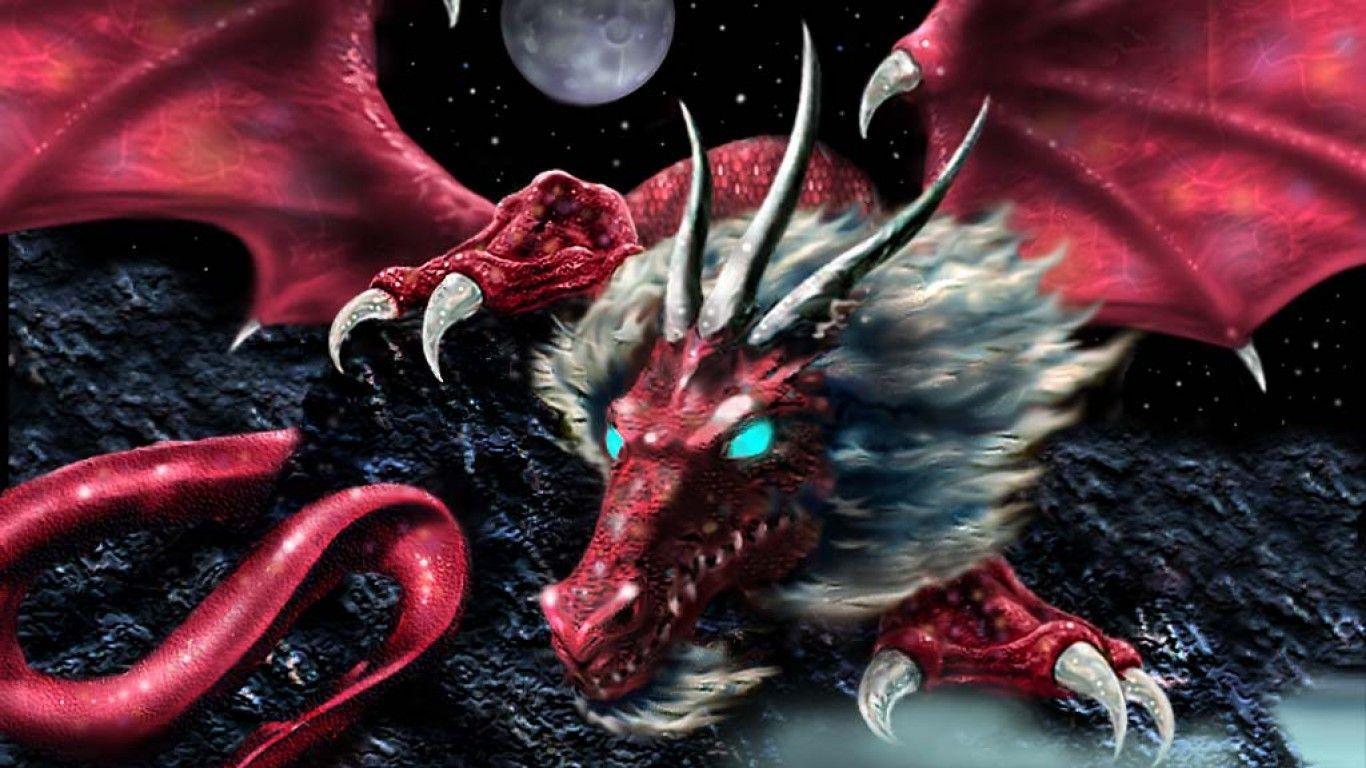 Red Dragon Wallpaper