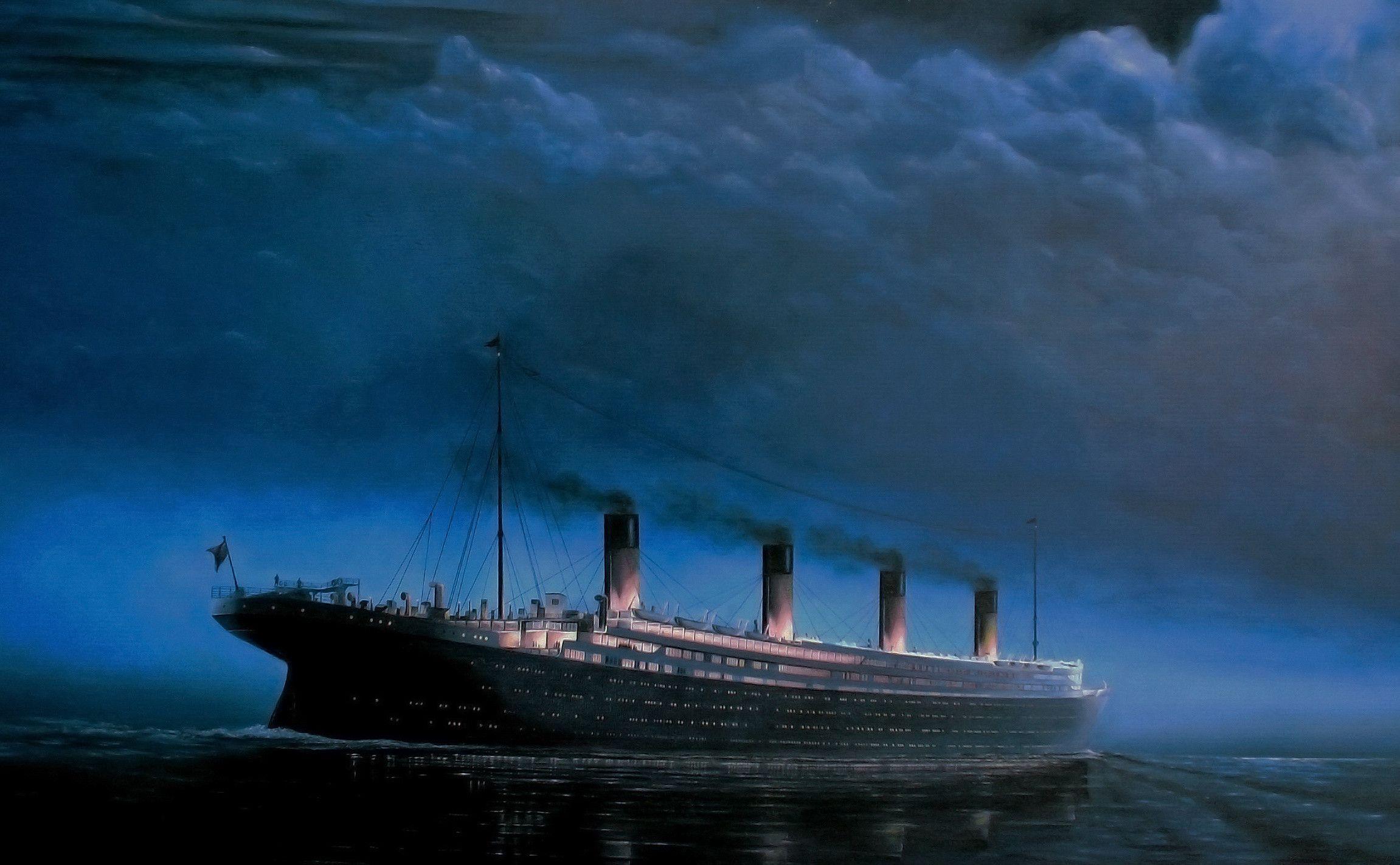Liner Titanic ship wallpaperx1422
