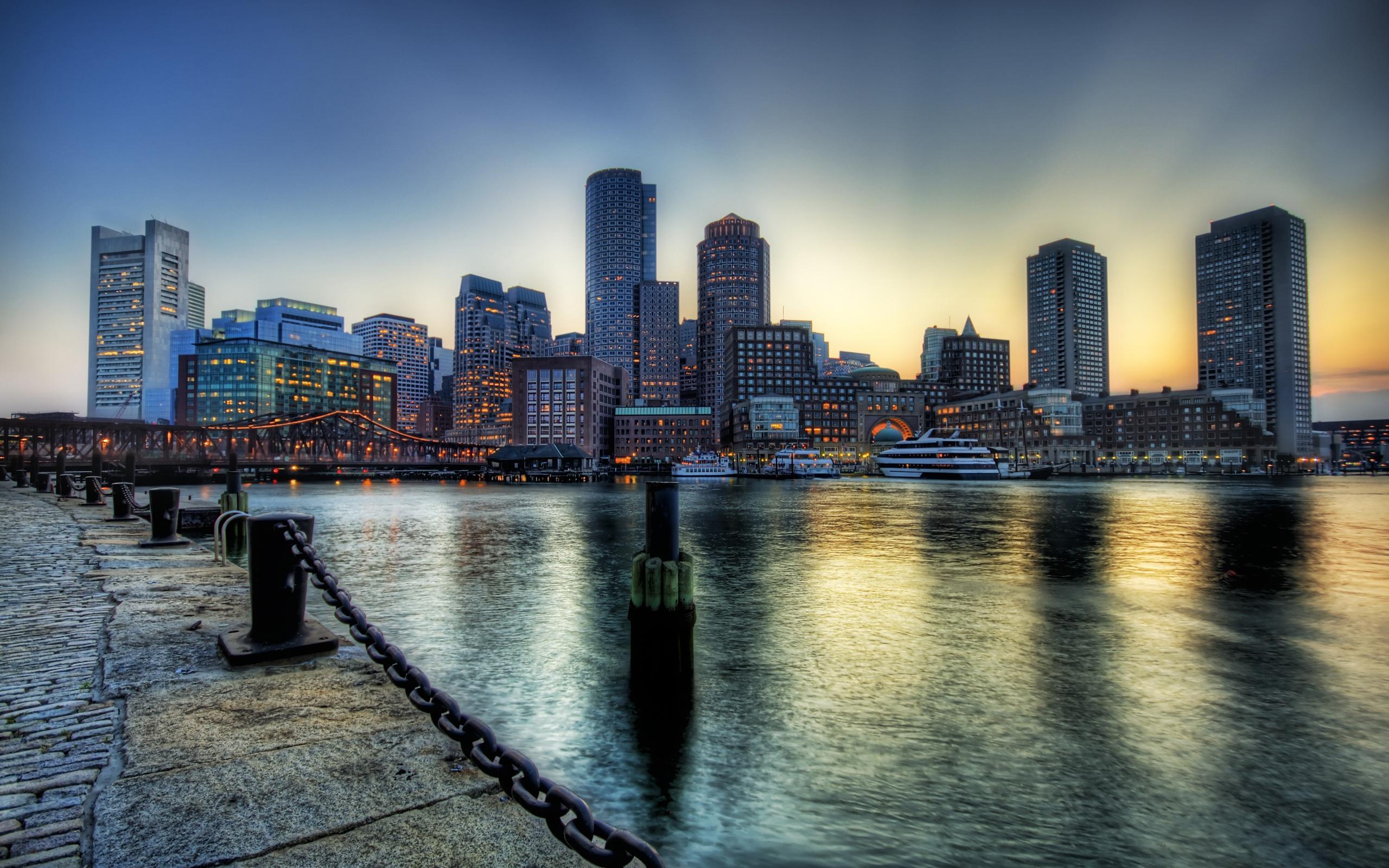 Boston Skyline Wallpapers - Wallpaper Cave