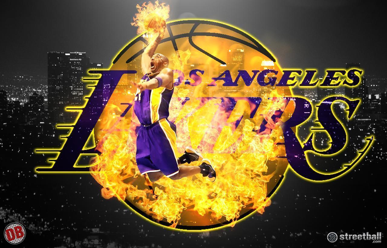 Nba La Lakers Basketball Wallpaper